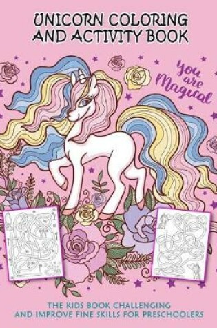 Cover of Unicorn Coloring and Activity Book