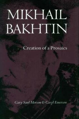 Cover of Mikhail Bakhtin