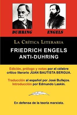 Book cover for Anti-Duhring de Friedrich Engels