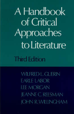 Book cover for A Handbook of Critical Approaches to Literature