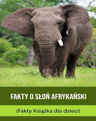 Book cover for Fakty o Slo&#324; afryka&#324;ski (Fakty Ksi&#261;&#380;ka dla dzieci)