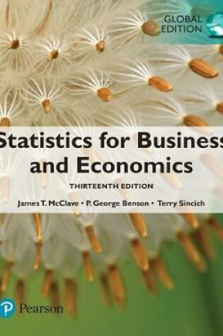 Cover of Statistics for Business and Economics plus Pearson MyLab Statistics with Pearson eText, Global Edition