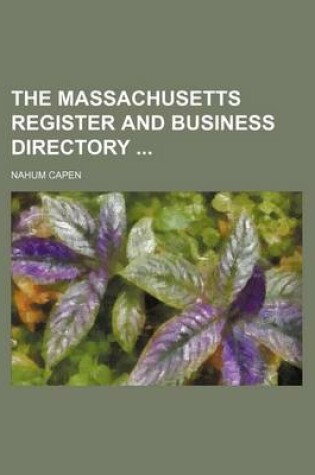 Cover of The Massachusetts Register and Business Directory