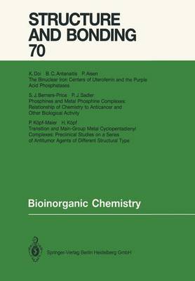 Book cover for Bioinorganic Chemistry