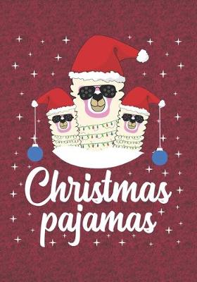 Book cover for Llama Christmas Pajama