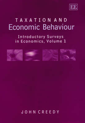 Book cover for Taxation and Economic Behaviour