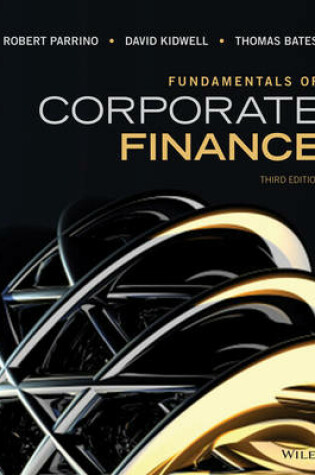 Cover of Fundamentals of Corporate Finance 3e + Wileyplus Registration Card