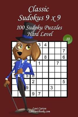 Book cover for Classic Sudoku 9x9 - Hard Level - N°10