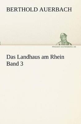 Book cover for Das Landhaus Am Rhein Band 3