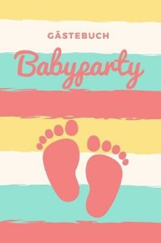 Cover of Gästebuch Babyparty