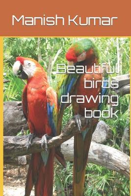 Book cover for Beautiful birds drawing book