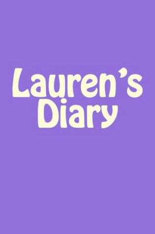 Cover of Lauren's Diary