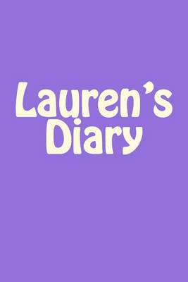 Book cover for Lauren's Diary