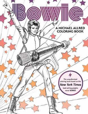 Book cover for BOWIE: A Michael Allred Coloring Book