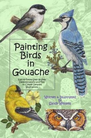 Cover of Painting Birds in Gouache