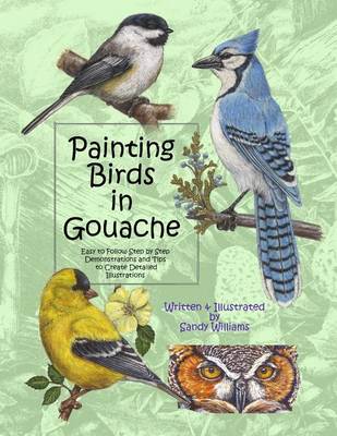 Cover of Painting Birds in Gouache