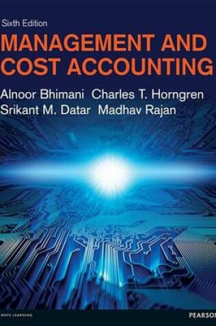 Cover of Management and Cost Accounting PDF eBook