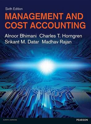 Book cover for Management and Cost Accounting PDF eBook