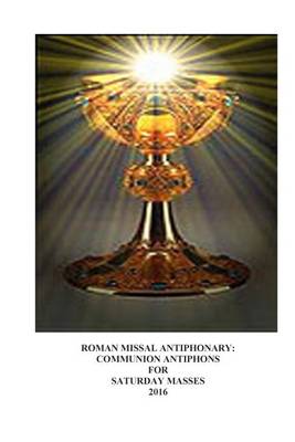 Book cover for 2016 Roman Missal Antiphonary