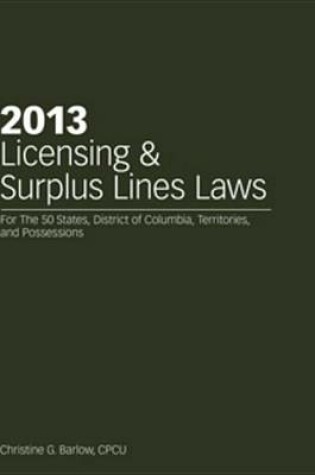 Cover of Licensing & Surplus Lines Laws