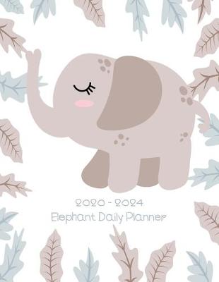Book cover for 2020-2024 Elephant Daily Planner