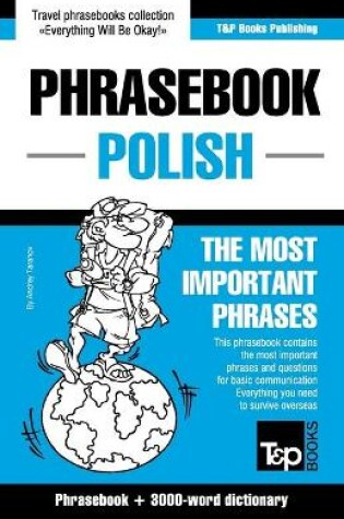 Cover of English-Polish phrasebook and 3000-word topical vocabulary