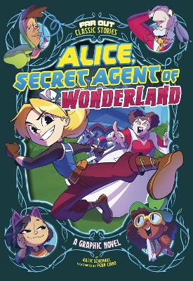Book cover for Alice, Secret Agent of Wonderland