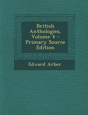 Book cover for British Anthologies, Volume 4