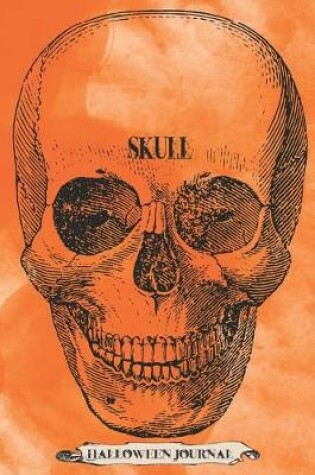 Cover of Skull Halloween Journal