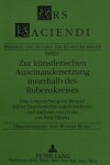 Book cover for Zur Kuenstlerischen Auseinandersetzung Innerhalb Des Rubenskreises