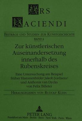 Cover of Zur Kuenstlerischen Auseinandersetzung Innerhalb Des Rubenskreises