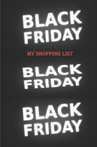 Cover of My Black Friday Shopping List