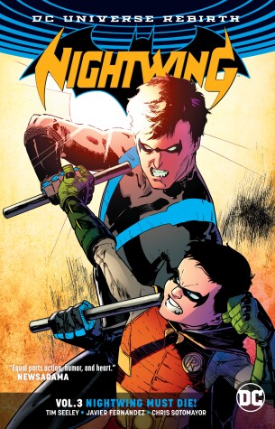 Book cover for Nightwing Vol. 3: Nightwing Must Die (Rebirth)
