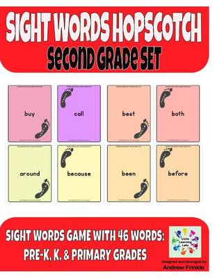 Book cover for Sight Words Hopscotch Second Grade Set