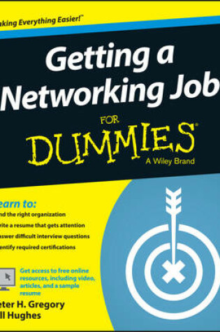 Cover of Getting a Networking Job For Dummies