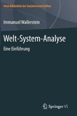 Cover of Welt-System-Analyse