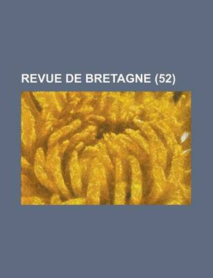 Book cover for Revue de Bretagne (52 )