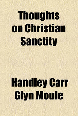 Book cover for Thoughts on Christian Sanctity