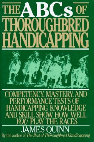 Cover of ABCs of Thoroughbred Handicapping