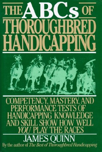 Book cover for ABCs of Thoroughbred Handicapping