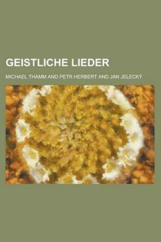 Cover of Geistliche Lieder