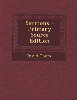 Book cover for Sermons