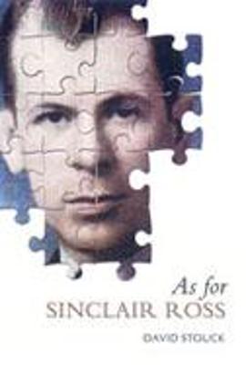 Cover of As For Sinclair Ross