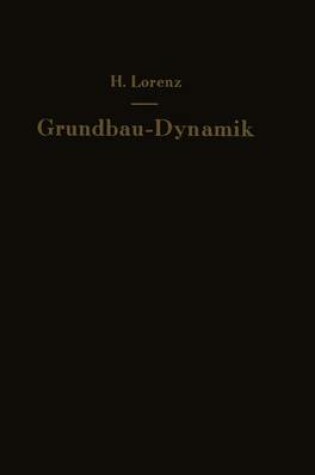 Cover of Grundbau Dynamik