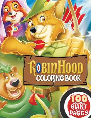 Book cover for Robin Hood Coloring Book