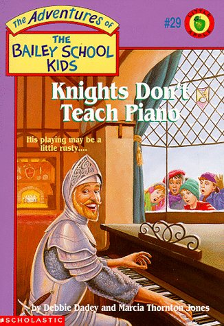 Book cover for Knights Don't Teach Piano