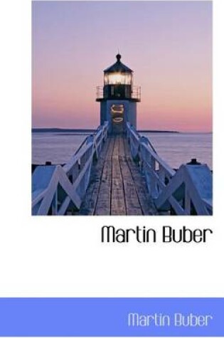 Cover of Martin Buber