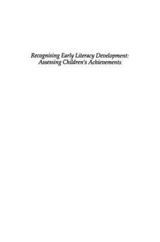 Cover of Recognising Early Literacy Development