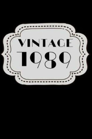 Cover of Vintage 1989