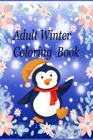 Cover of Adult Winter Coloring Book